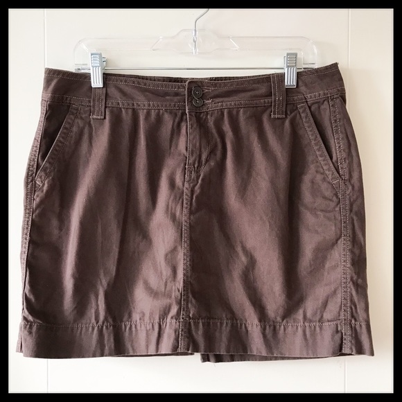 Aeropostale Brown Mini Skirt - Picture 2 of 4